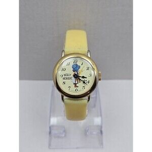Vintage Bradley Holly Hobbie Enjoy Today Swiss Made Manual Wind Watch 1972 27mm